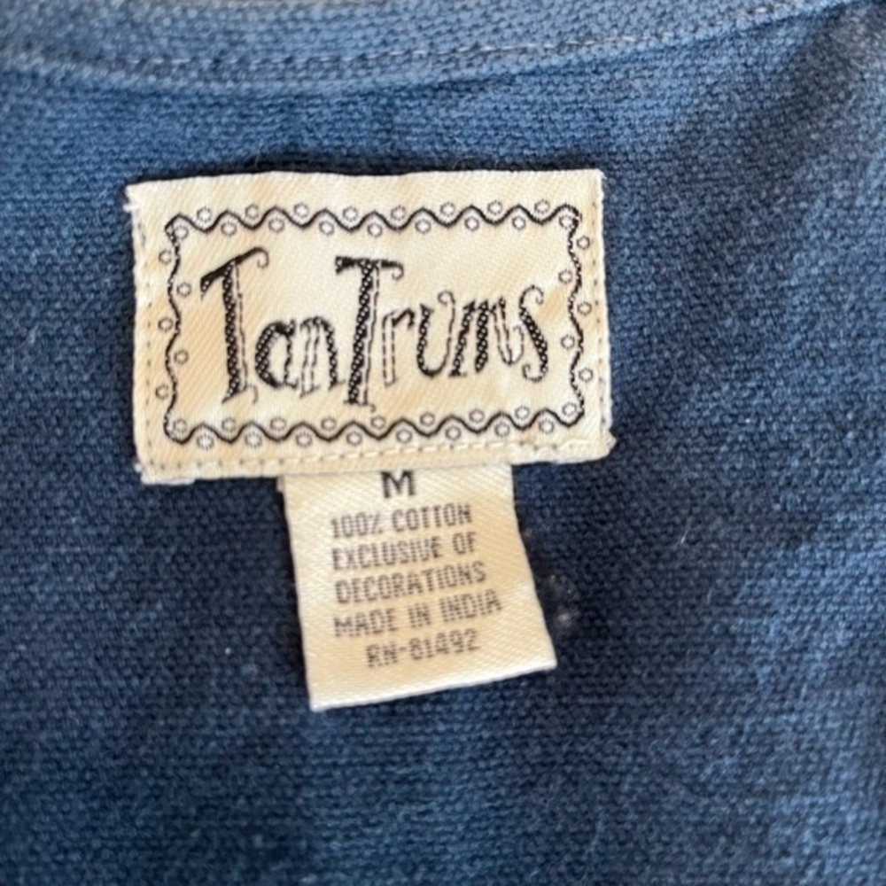Vintage Tantrums Patchwork Denim Vest - Picture 4 of 4